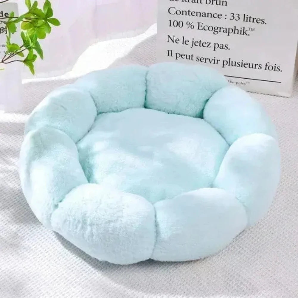 Panier chat forme fleur
