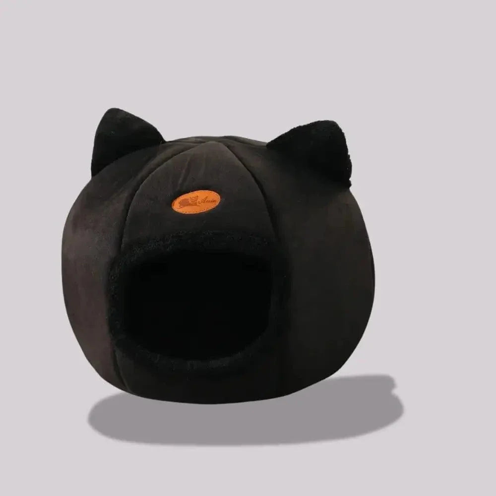 Panier chat tête de chat
