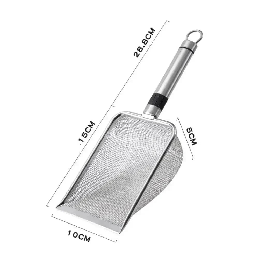 Pelle à litière en acier inoxydable