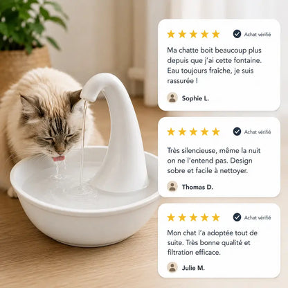 Fontaine automatique pour chat
