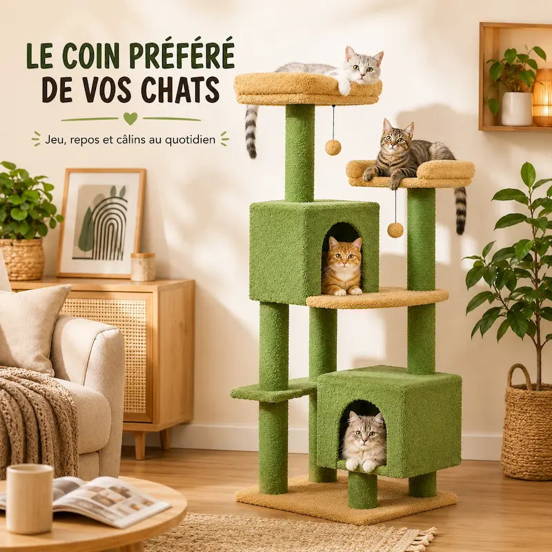 Arbre à chat 130 cm