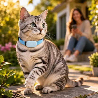 Collier de localisation pour chat