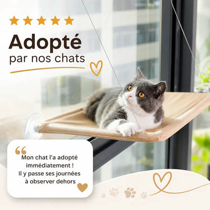 Hamac de fenêtre pour chat