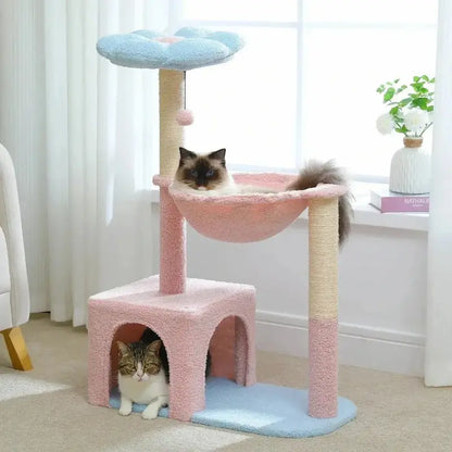 Arbre à chat fleur