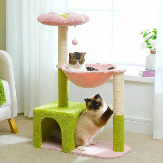 Arbre à chat fleur - Déco & confort | Feliflora