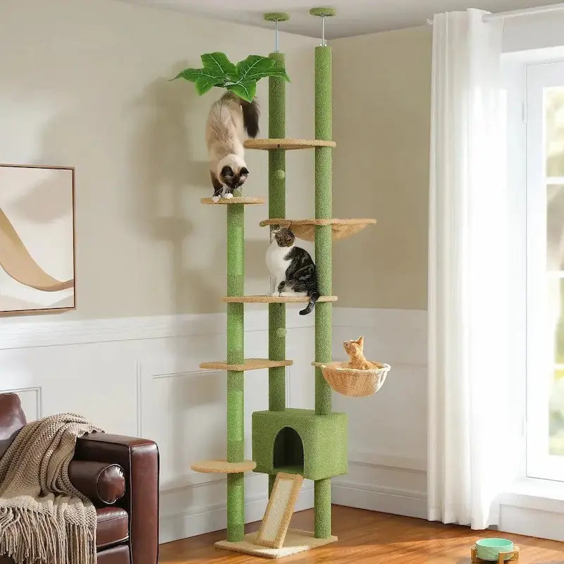 Arbre à chat plafond - Gain de place | Catvertikal