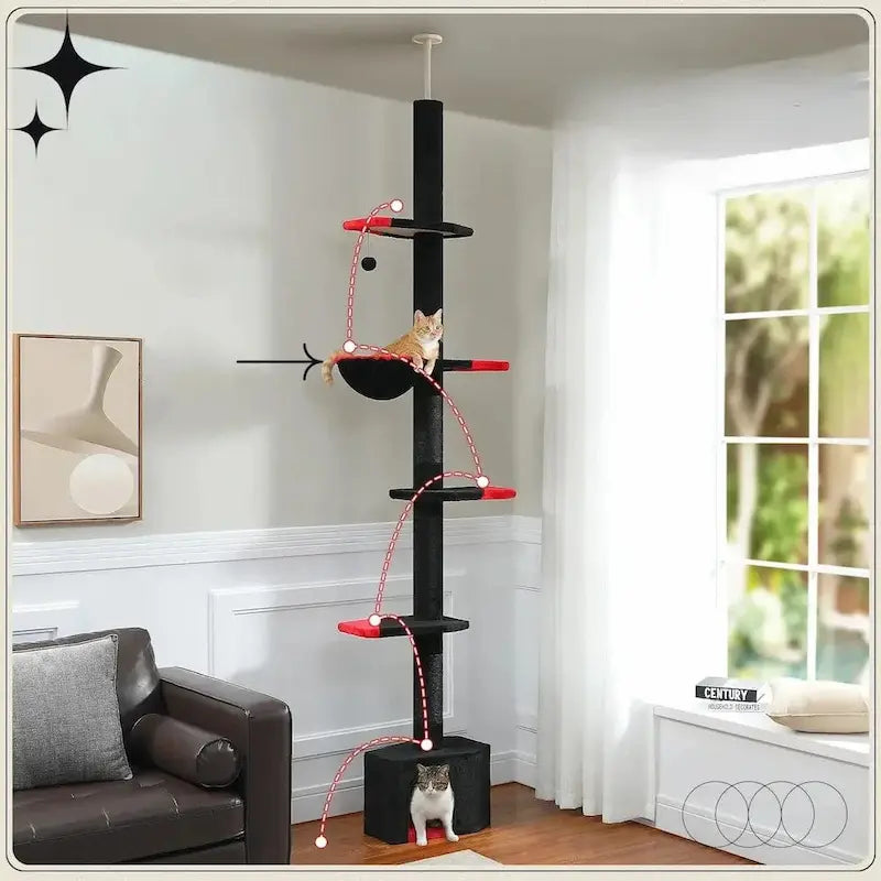 Arbre à chat gothique - Style & confort | Felinoir