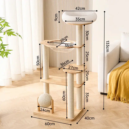 Arbre à chat scandinave