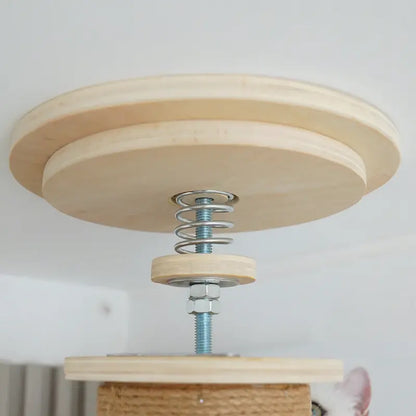 Arbre à chat plafond réglable