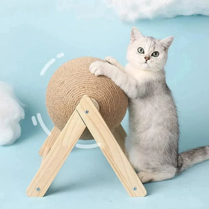 Boule griffoir chat - Anti-canapé | ScratchBall