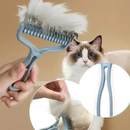 Brosse double face chat