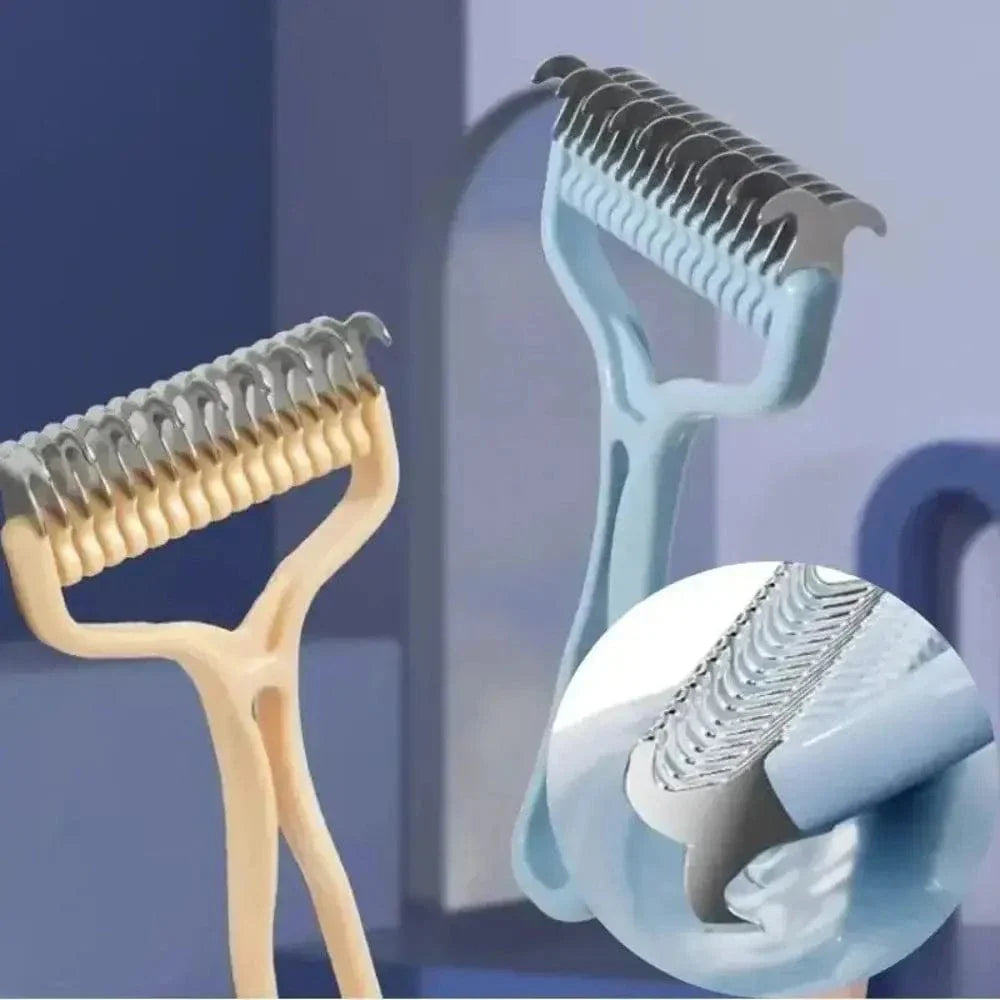 Brosse double face chat