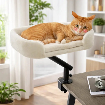 Lit de bureau pour chat
