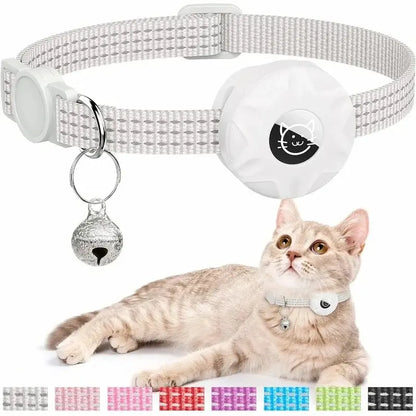 Collier GPS chat anti-étranglement - Airtag | Minouchip