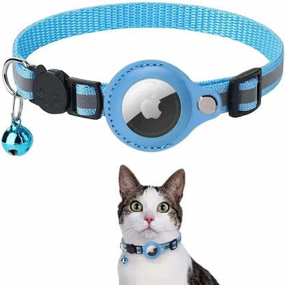 Collier chat AirTag