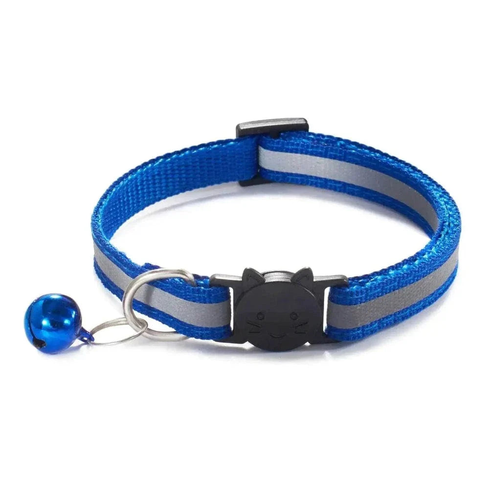 Collier clochette chat réfléchissant