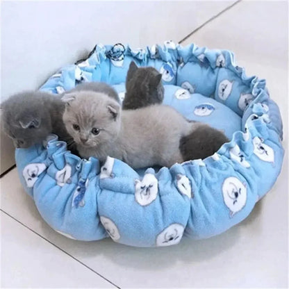 Coussin douillet pour chat