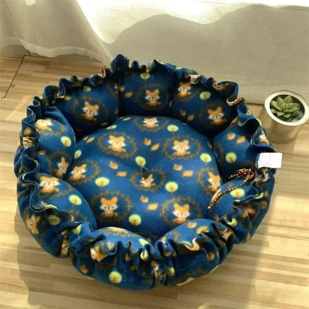 Coussin douillet pour chat
