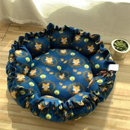 Coussin douillet pour chat