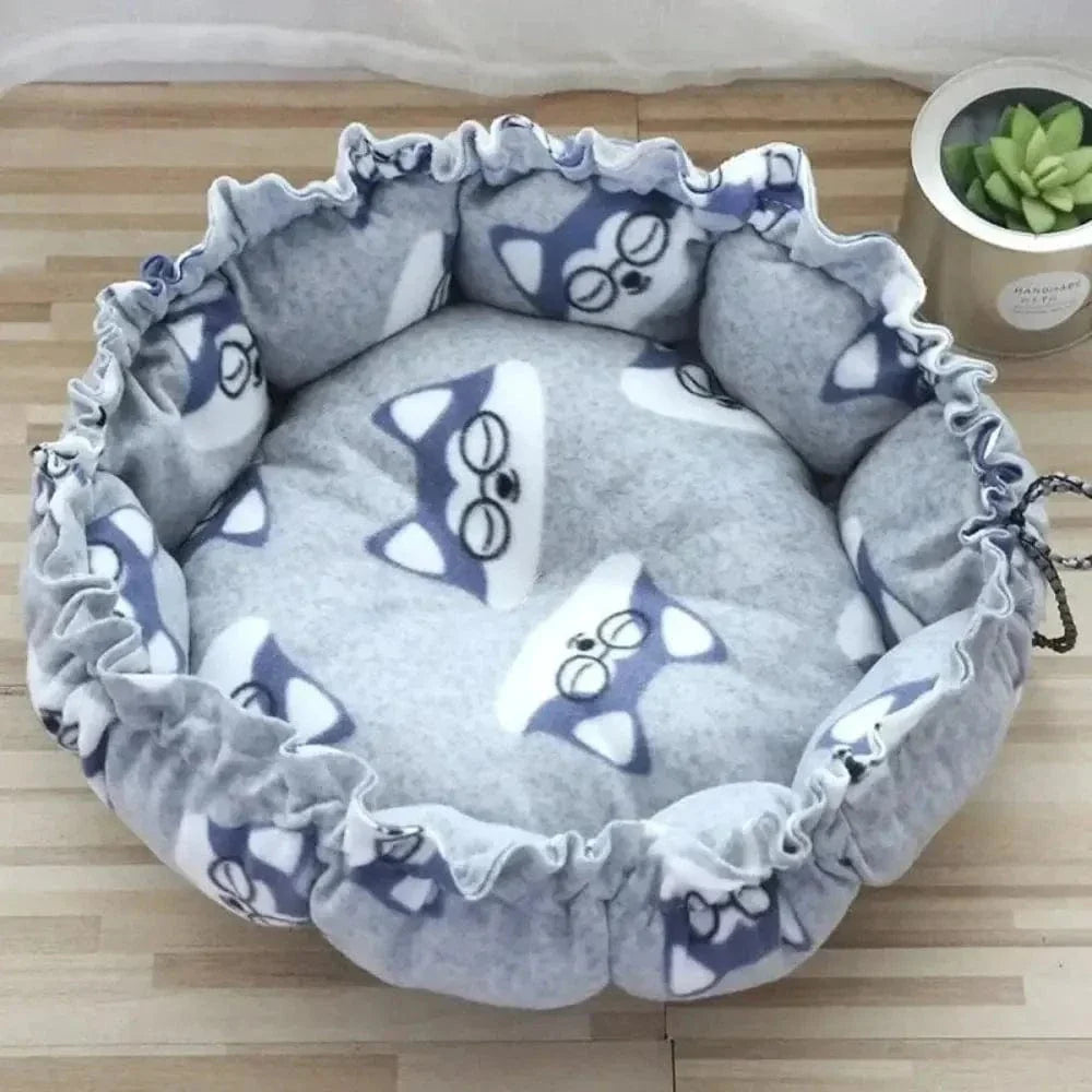 Coussin douillet pour chat