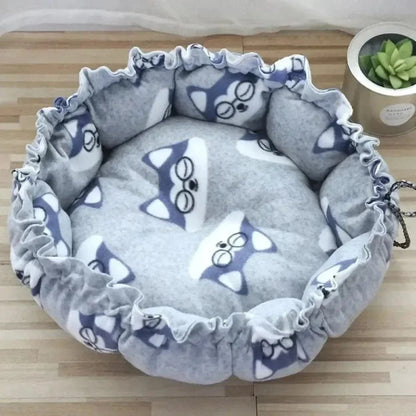 Coussin douillet pour chat