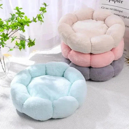 Panier chat forme fleur - Confort absolu | PetalNes
