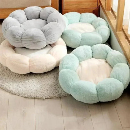 Panier chat forme fleur