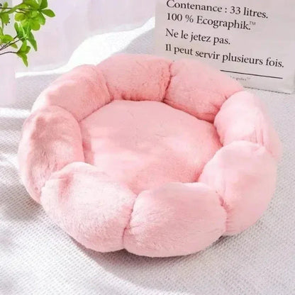 Panier chat forme fleur