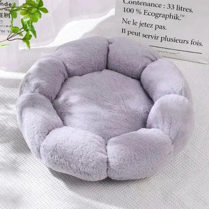 Panier chat forme fleur