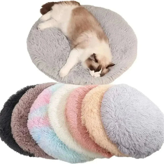 Coussin rond pour chat - Ultra doux & apaisant | DreamPaws