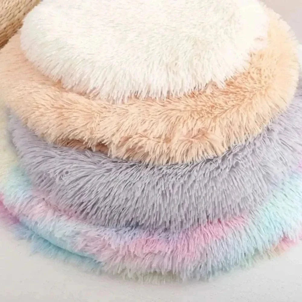 Coussin rond pour chat