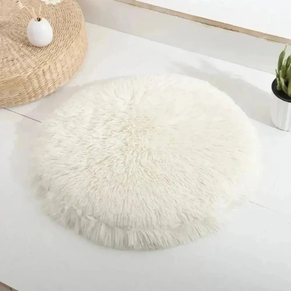 Coussin rond pour chat