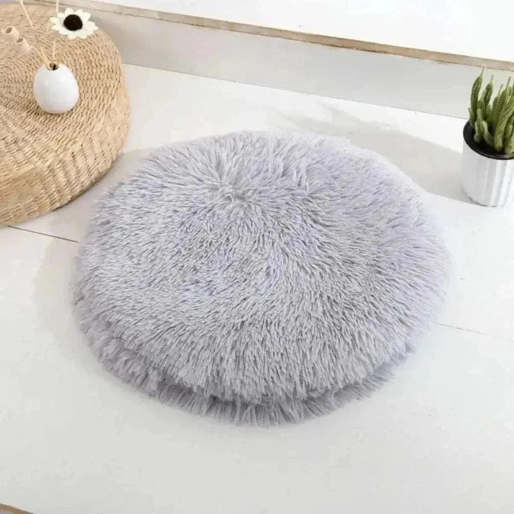 Coussin rond pour chat