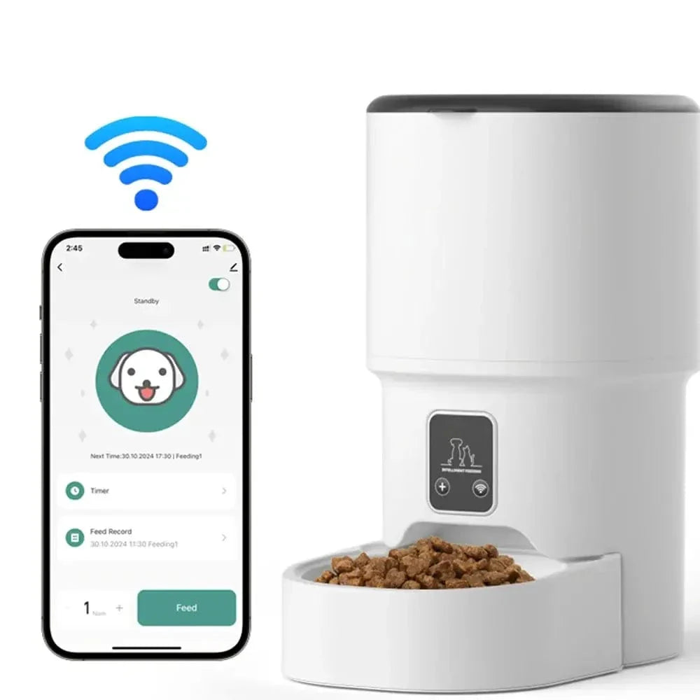 Distributeur croquettes intelligent chat – Contrôle app | SmartMeal