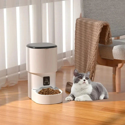 Distributeur croquettes intelligent chat
