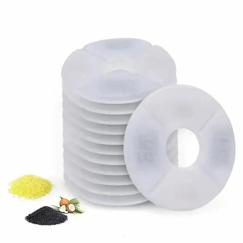 Fontaine à eau chat fleur