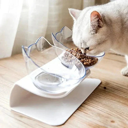 Gamelle inclinée pour chat - Posture idéale et confort | EasyTilt