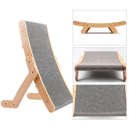 Griffoir en bois pour chat