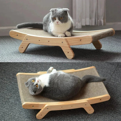 Griffoir en bois pour chat