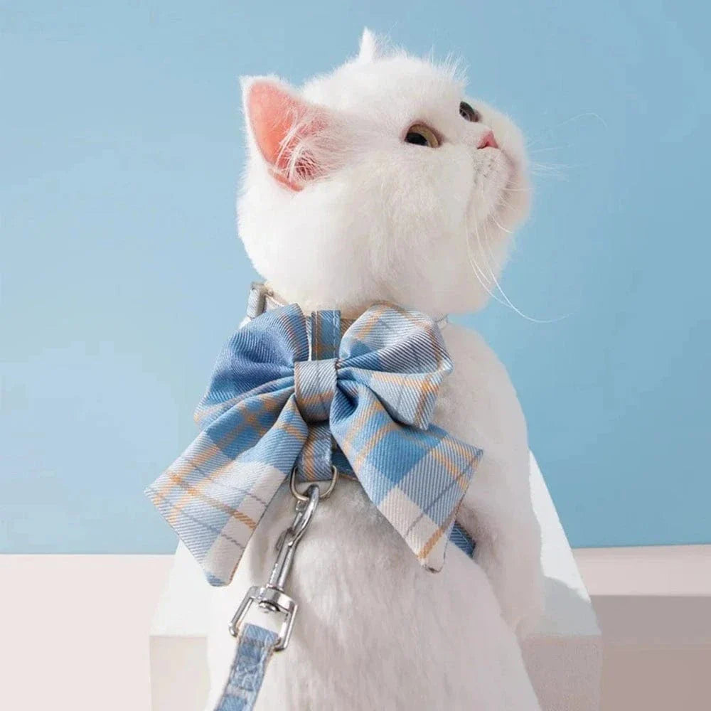 Harnais chat design - Élégant & sécurisé | StyleCat