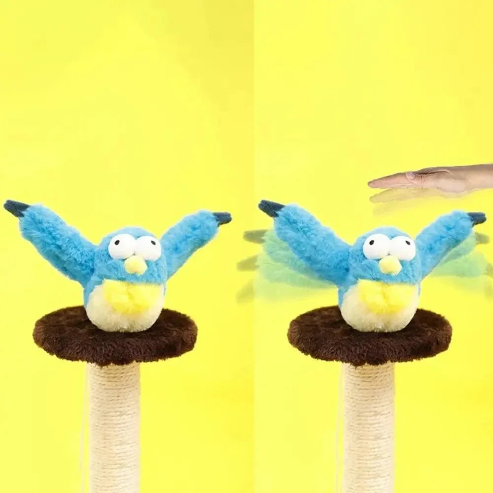 Oiseau volant pour chat