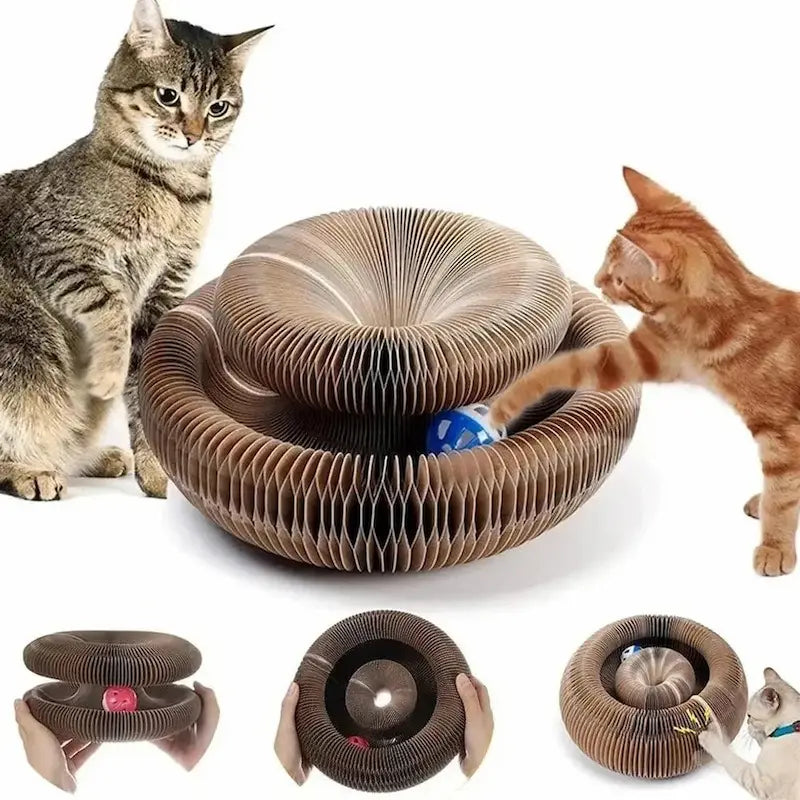 Jouet griffoir chat balle