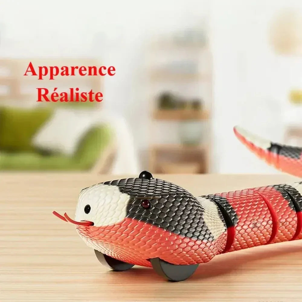 Jouet serpent pour chat