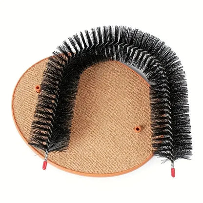 Jouet chat arc auto-grooming