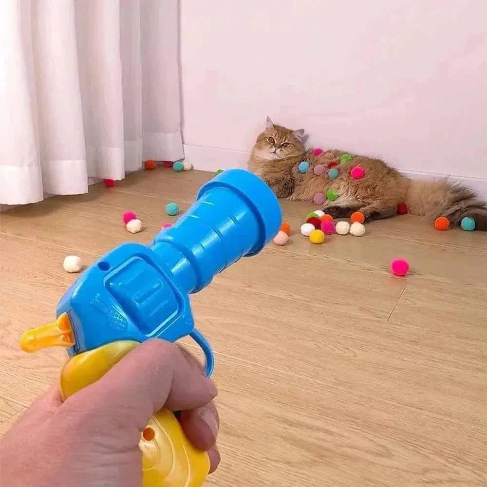 Lanceur de balle chat