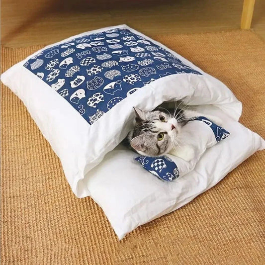 Lit pour chat moelleux - Refuge chaud et confortable | SnuggleCat