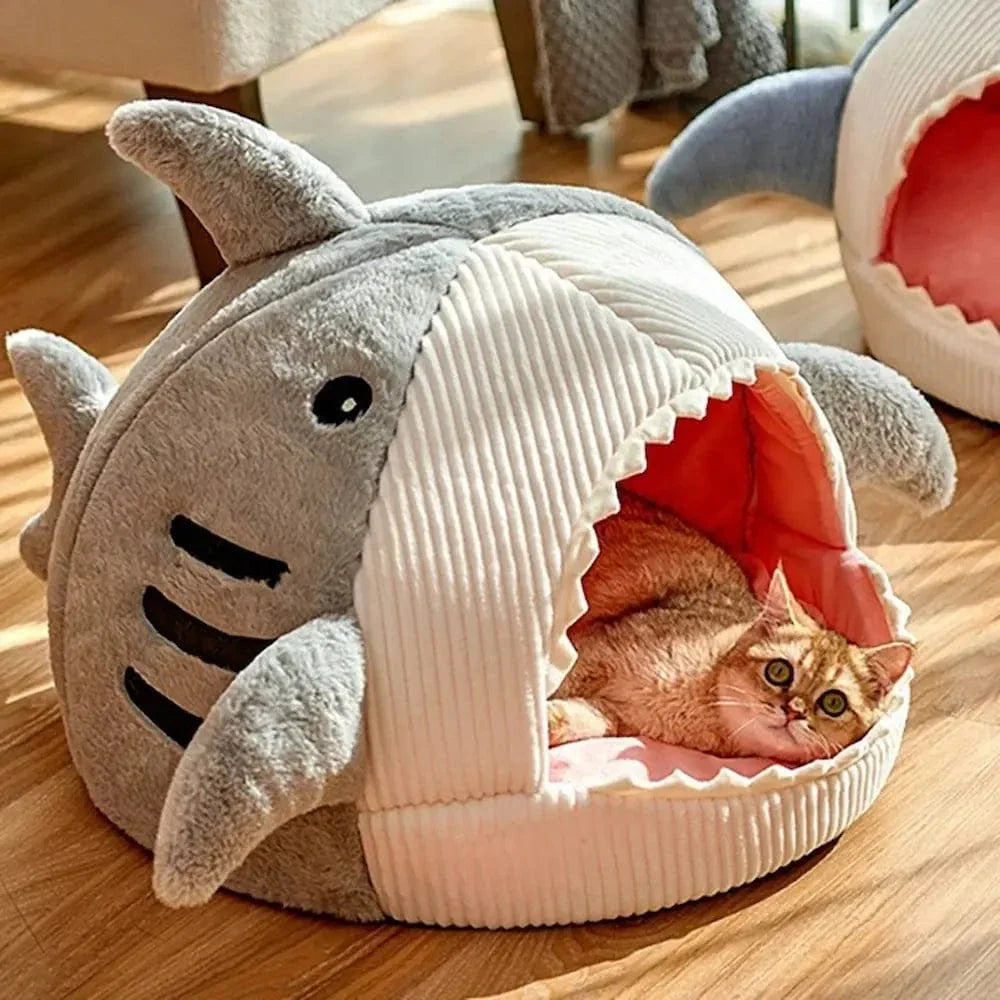 Lit requin pour chat