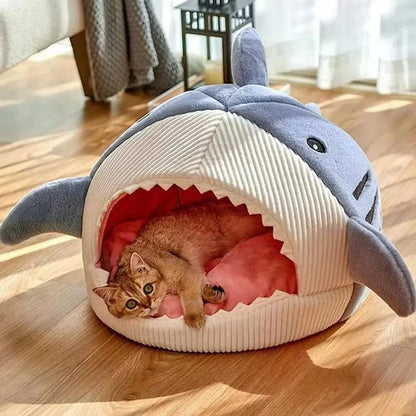 Lit requin pour chat