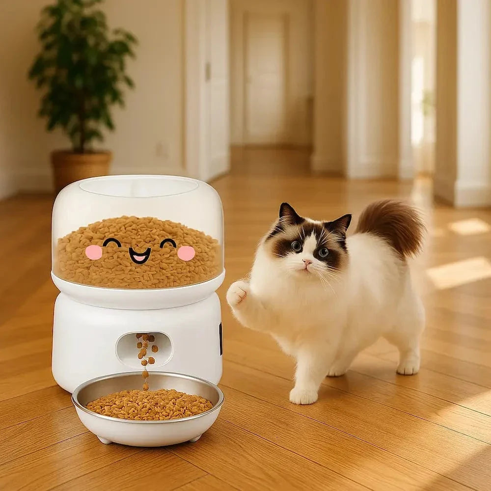 Mangeoire automatique chat – Repas programmés | AutoFeed