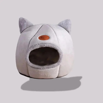 Panier chat tête de chat